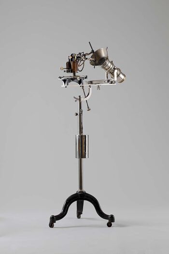 The Finsen Light, created by Nils Ryberg Finsen (1860–1904), was used for skin therapy a century ago. Finsen was the founder of modern phototherapy and&amp;#160;received the Nobel Prize in Physiology or Medicine in 1903. You can see the Finsen light at&amp;#160;Norsk Teknisk Museum.