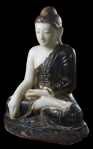 Foto av Buddha-figur