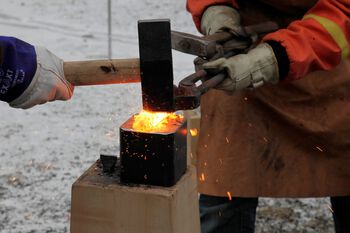 Metalworking ,Gas ,Fire ,Charcoal ,Wood.